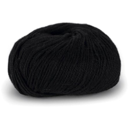 Du Store Alpakka Garn Sterk Svart 809, 50g