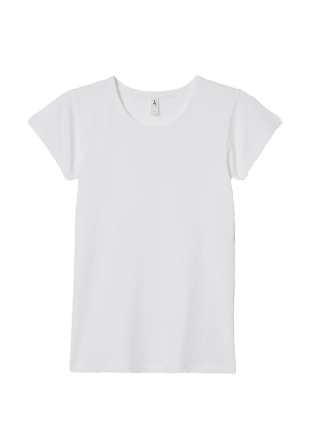 Å WOMAN T-shirt SOFIE T-shirts & toppar Vit L