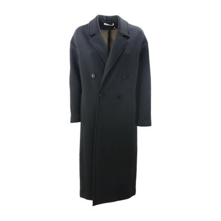 Souvenir, Double-Breasted Coats Zwart, Dames, Maat:M