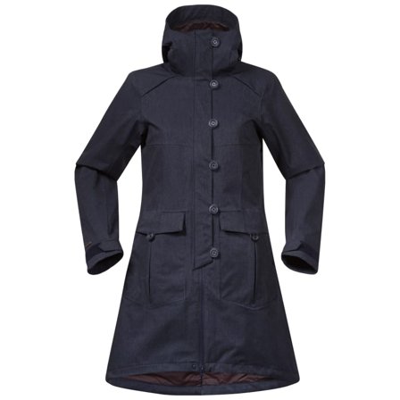 Bergans Bjerke Lady Coat Women unlined parkas Blue XS