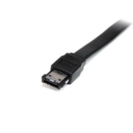 StarTech Shielded External eSATA Cable - eSATA cable - Serial ATA 150 - eSATA (M) to eSATA (M) - 3 ft - black - ESATA3 - eSATA-kabel - 91 cm