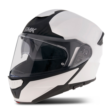 SMK Gullwing Solid Öppningsbar Hjälm Vit 4XL