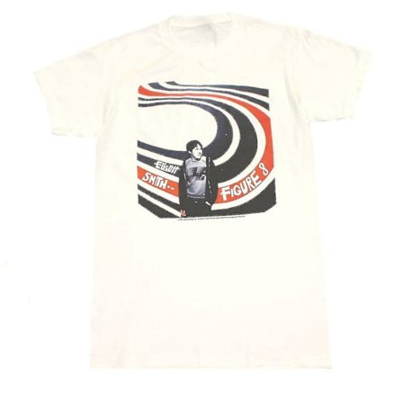 Elliott Smith T-shirt Elliott Smith Figur 8 Vit T-shirt