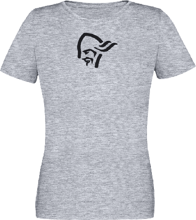 Norrøna Women's /29 Cotton Viking T-shirt Women short-sleeved sweaters Grey S