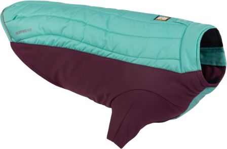 RuffWear Powder Hound Jacket koiran talvitakki, Aurora Teal