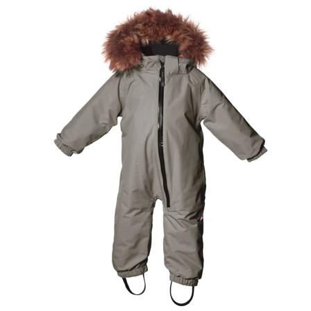 Isbjörn of Sweden Toddler Padded Jumpsuit Children overalls Grey 74