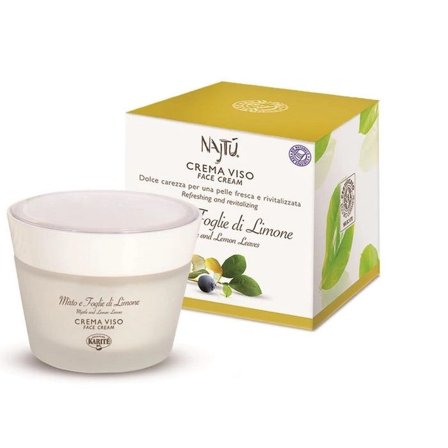 Najtu Crema Viso Nutriente Mirto E Foglie Di Limone 50ml