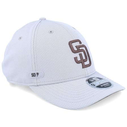 New Era - MLB Grey adjustable Czapka Z Daszkiem - San Diego Padres MLB Ch 9FORTY Grey Adjustable @ Hatstore