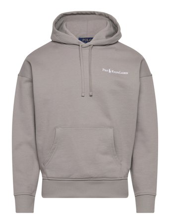 Polo Ralph Lauren Relaxed Fit Logo Fleece Hoodie - Grey - XS