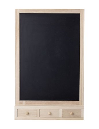 Bloomingville Higma Blackboard, Nature, Paulownia - Brown - 50X80X10CM