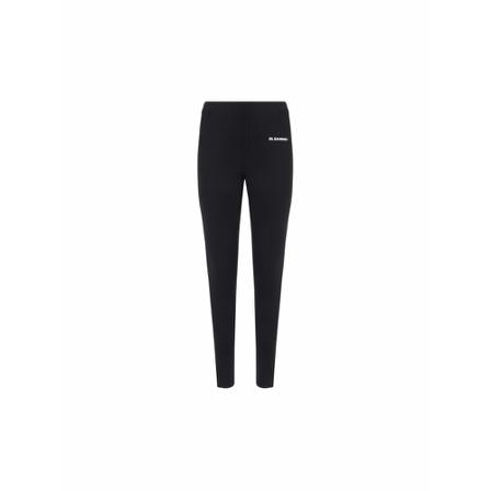 Jil Sander jPPU783523WU478208001 Leggings Sort, Dame