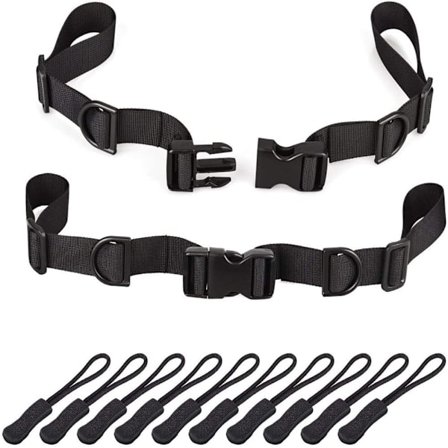 Brystrem til rygsæk [2 stk.] Kraftig justerbar rygsæk, ZQKLA