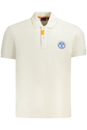Napapijri Polo Maniche Corte Uomo Bianco