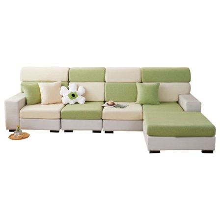 Sofahynder, Alt Inklusivt Universal Ryglæn Sofahynde Betræk (Grøn, Stor Dobbelt Sædebetræk)