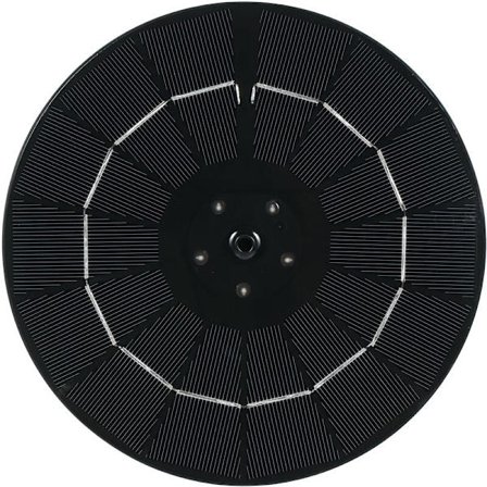 3,8W Färgglad LED-ljus Trädgårdsfontän Solenergi Landskaps LED Nattljus Fontän