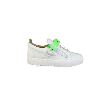 Giuseppe Zanotti Frankie Sneakers Fluo Hvid, Herre, Størrelse: 44 EU