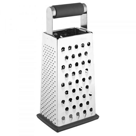 Professionell boxrivjärn, 100 % rostfritt stål med 4 sidor, bäst för parmesanost, grönsaker, ingefära