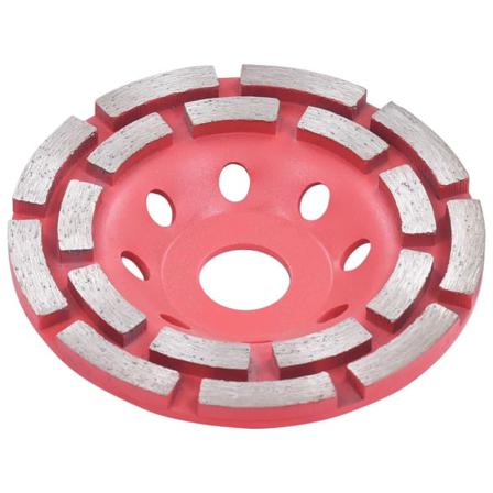 Vidaxl Diamantslipskiva Med Dubbla Rader 115 Mm