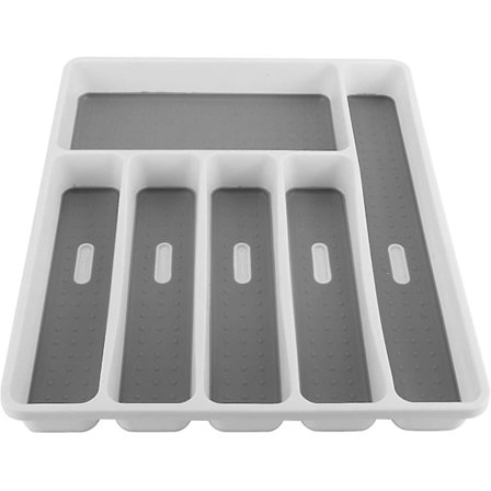 Sølvbestikbakke Organizer Skuffeindsats Bestik Opbevaringsboks