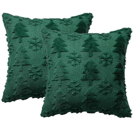 Gröna Julgranskuddöverdrag, Mjuk Plysch