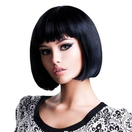 Korta damperuker: Naturligt utseende, värmetåliga - perfekta för dig