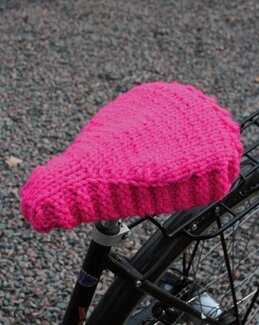 Strikkeoppskrift Setetrekk - Svarta Fåret