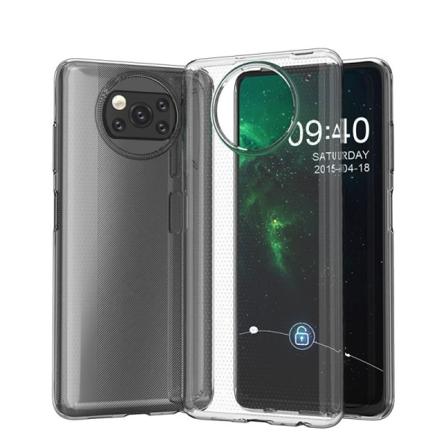 Xiaomi Poco X3 NFC støtdempende mykt deksel Simple Transparent