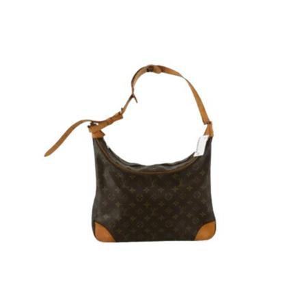 Louis Vuitton Vintage, Pre-owned Leather louis-vuitton-bags Bruin, Dames, Maat:ONE Size