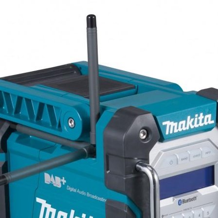 Makita DMR112 DAB-radio, Bluetooth, IP64 uten batteri, CXT/LXT - 7.2V, 12V, 14.4V, 18V