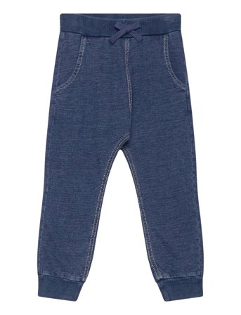 Lindex Sweatpants Denim Wash - Blue - 68