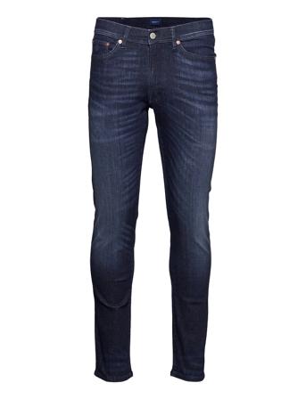 Maxen Active-Recover Jeans Slim Jeans Blå GANT