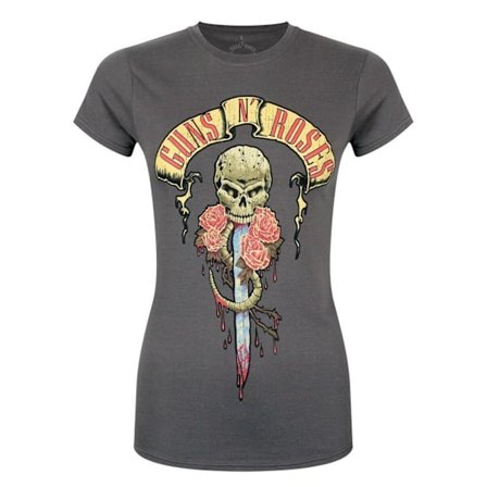 Guns N Roses Dam/Dam Dripping Dagger T-shirt M Charcoal G