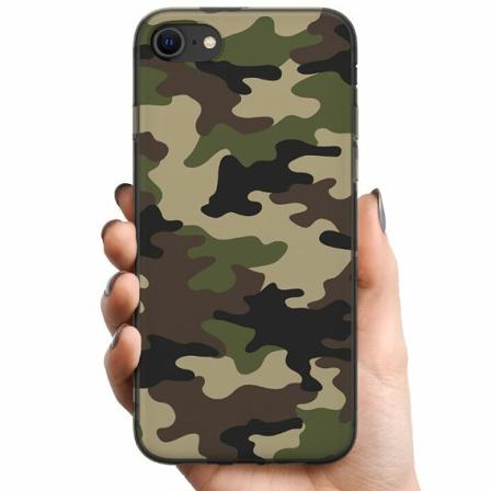 Apple Iphone 8 Tpu Mobilskal Woodland Camo
