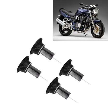 4 stk Motorsykkel Forgasser Stempelmembran MGSF1200 Erstatning for Suzuki GSF1200 Bandit 20012006