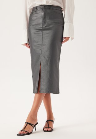 Object Collectors Item Objnaya Coated Mid Waist Skirt Tøj