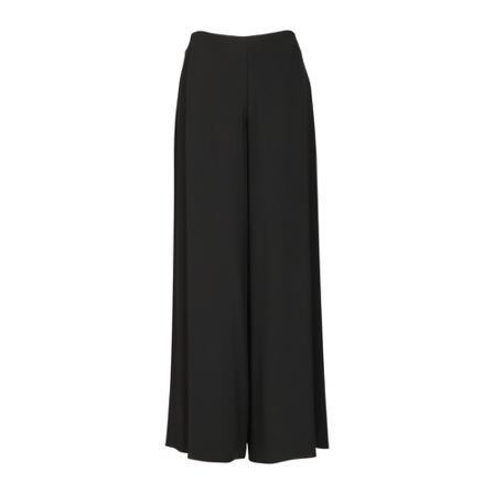 Erika Cavallini, Wide Trousers Zwart, Dames, Maat:M