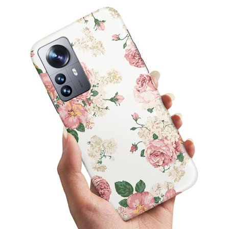 Xiaomi 12 Pro - Deksel/Mobildeksel Retro Blomster