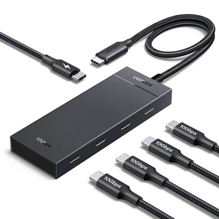 UGREEN USB-C Hub to 4x USB-C 3.2 / 1x USB-C 100W PD