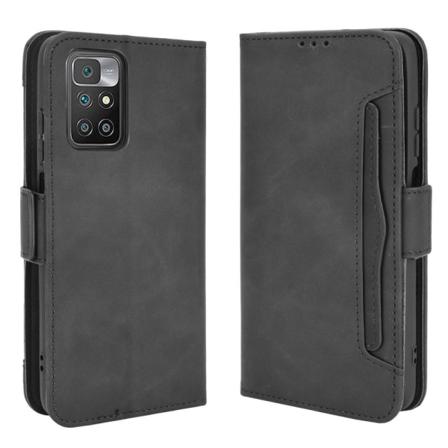 Xiaomi Redmi 10 Fodral Med Avtagbart Kortfodral Svart