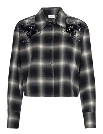 Dante6 | Dante6-Eason Check Embellished Shirt | 38
