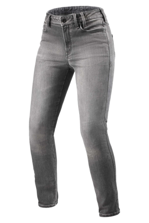 Motorradjeans REV'IT! Shelby 3 SK Damen Mittleres Grau verwendet W28 x L32