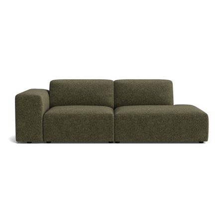 Soma lounge sofa, højrevendt | Open end - Anthology Grøn - 245x101x75 - Sofa