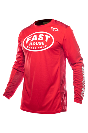 Crosstrikot Fasthouse Grindhouse Air-Cooled Ramble Rot M