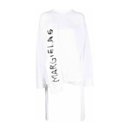 MM6 Maison Margiela Sweater Hvid, Dame
