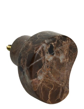 OYOY Living Design Savi Marble Hook No. 2 - Brown - ONE SIZE x 4