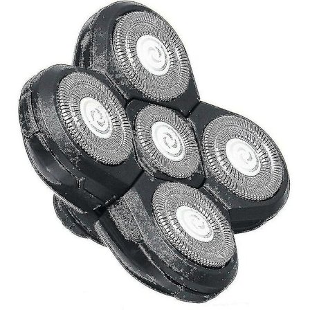 5 Parranpään Terää, Vaihtoterät Blilades-Partakoneelle Kaljuille Sähkötyökaluille