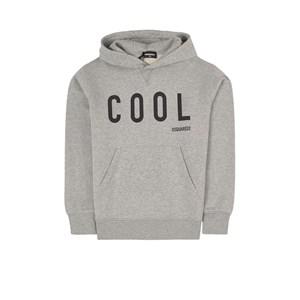 Kids - Dsquared2 Grey Melange Cool Hoodie - Jumpers and knitwear - 10 years - Grey - Junge