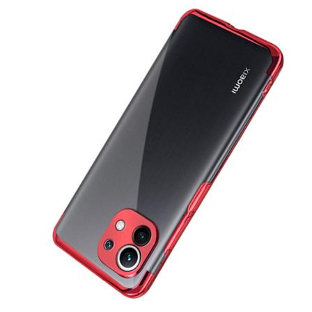 Tankevækkende beskyttelsescover FLOVEME - Xiaomi Mi 11 Lite Röd