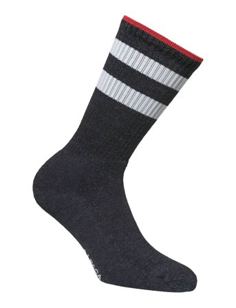 Alpacasocks&Co Merino Casual Stripes 2-Pack - Navy - 45-48