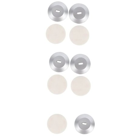 Stöldskydd för bärbara datorer, kompatibla med runda surfplattor och extern telefon